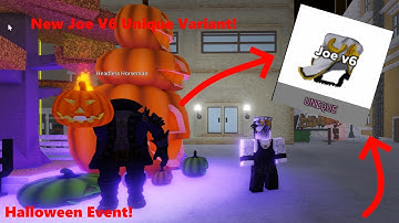 YBA | Getting NEW Halloween JOE V6 HAT?!? | NEW UPDATE!!!!