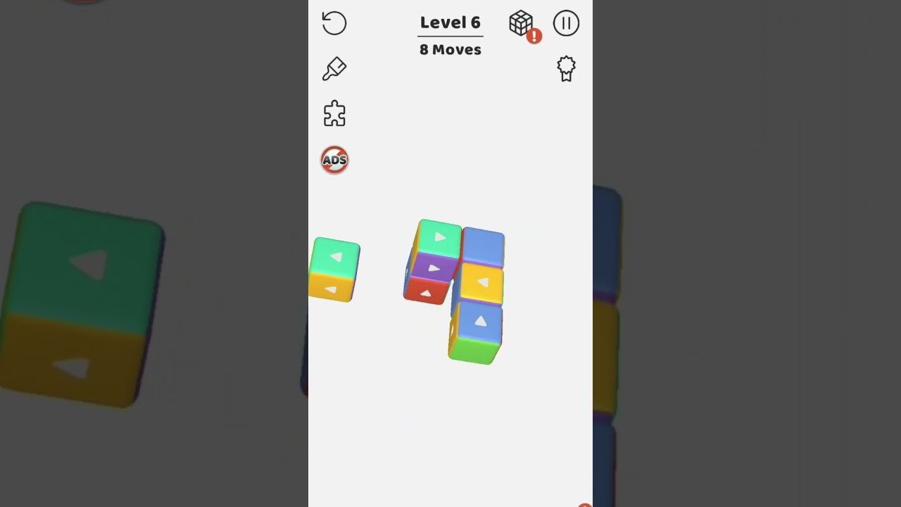 TAP AWAY LEVEL 6 Games Shorts Tap Away