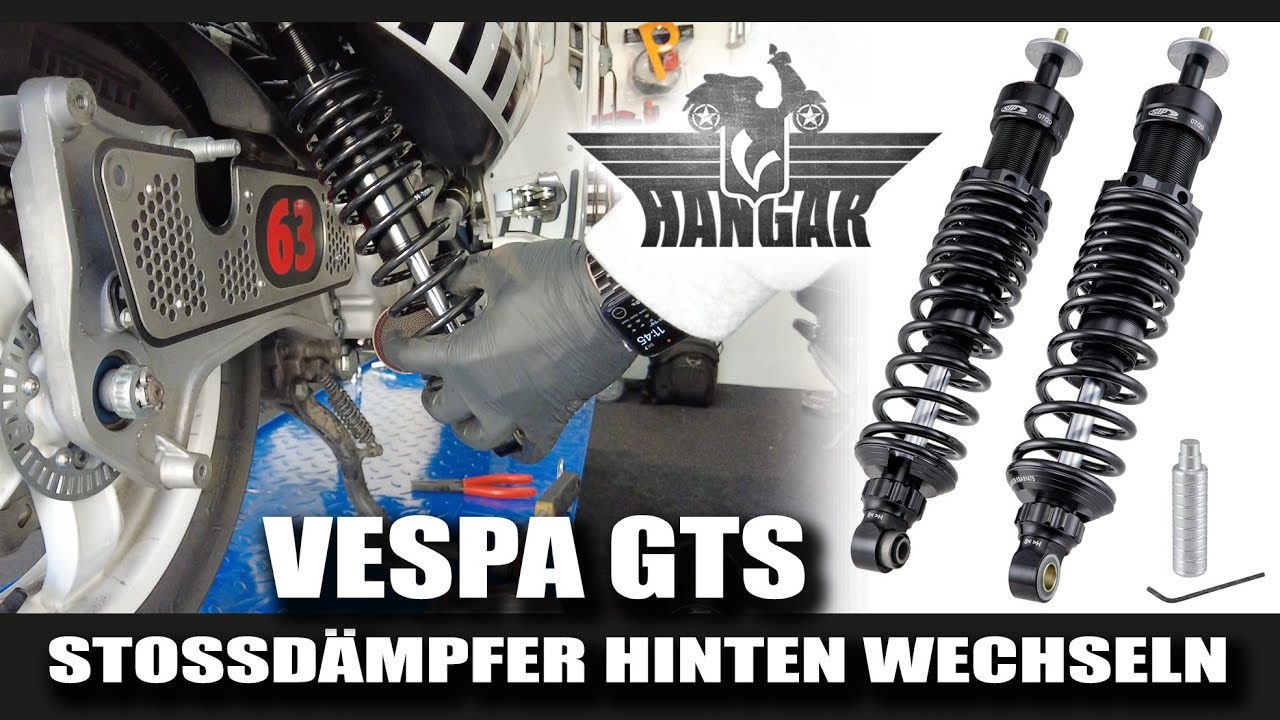 Stossdämpfer Federbein, Dämpfer Vespa GT/ GTS/ GTV