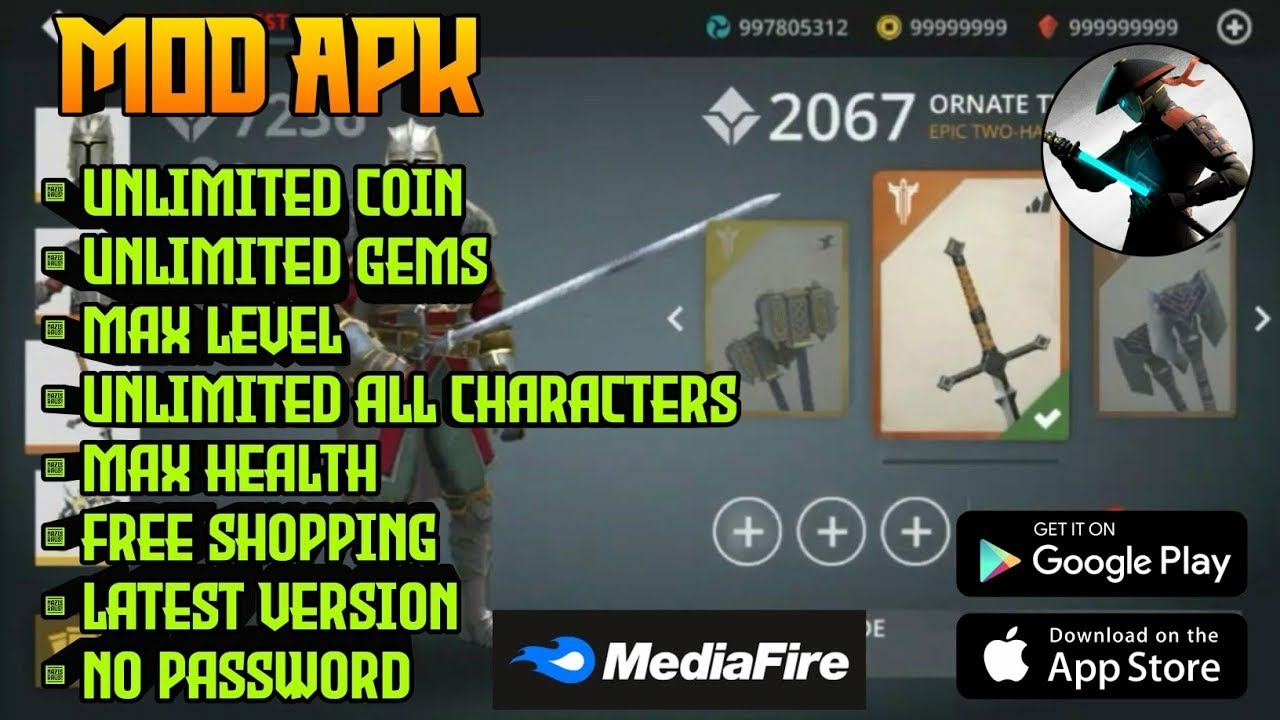 Shadow Fight 3 Mod APK 😱 | Unlimited Money & Gems 💎 (Latest 2026)