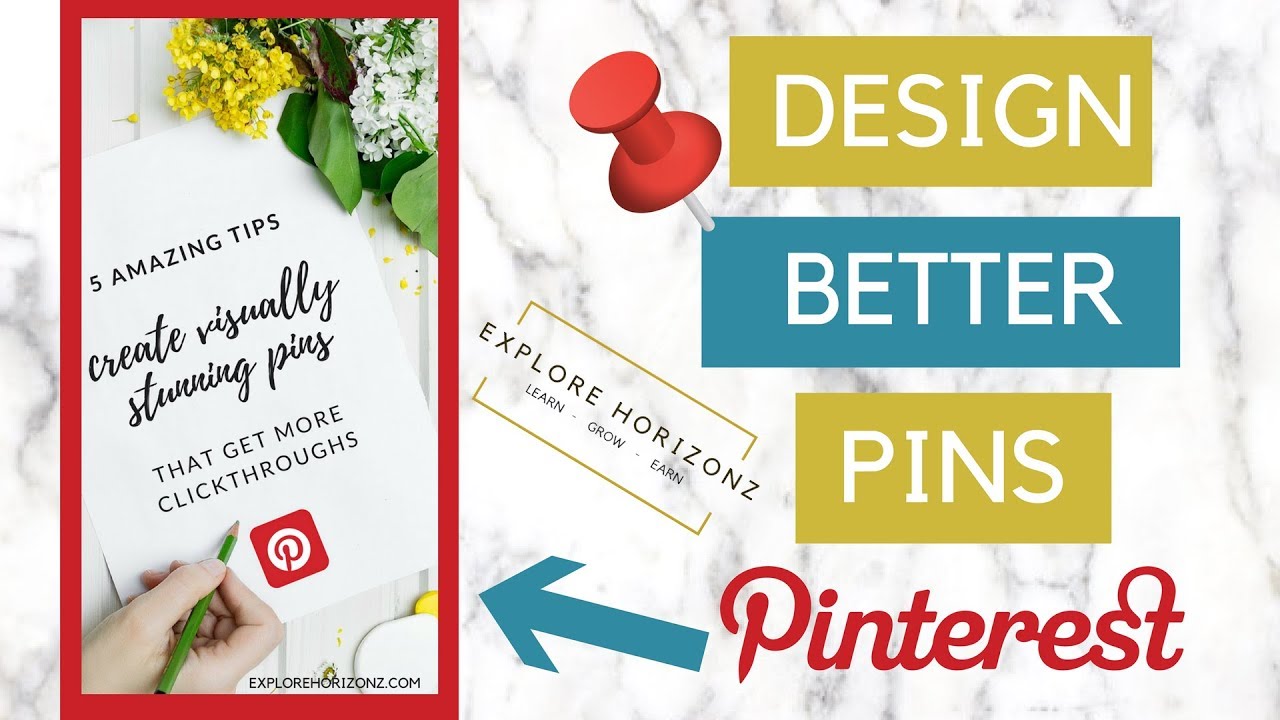 Design Better Pins For Pinterest 5 Top Tips To Create The Perfect