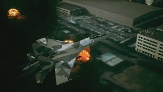 Ace Combat 7: Skies Unknown DLC: SP-02 Anchorhead Raid (No Damage/Ace/S-rank)