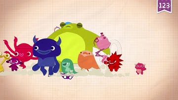 Learn Number Sixteen 16 in English & Counting, Math by Endless Alphabet   Kids Educational Video