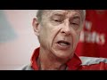 Arsene Wenger, interviewed by Thierry Henry