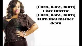 Glee Cast- Disco Inferno (with lyrics) chords