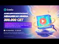 Airdrop coinex dengan reward 466 buruan garab jangan ketinggalan