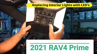 Replacing Interior Lights with LED's - 2021 RAV4 Prime