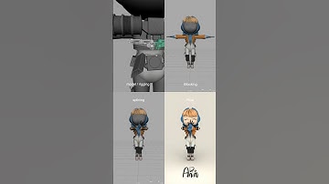 My animation process! Workflow How I create the Wattson rig and work on it #animation