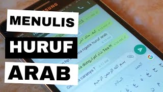 Cara Praktis Menulis Huruf Arab di HP Android screenshot 1