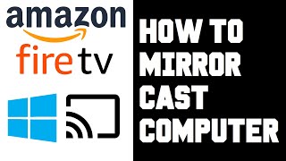 How To Cast Computer To Firestick - Screen Mirror Windows 10 PC Laptop to Firestick Amazon Fire TV screenshot 5