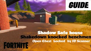 Find SHADOW Safe Houses |  Fortnite Chapter 2 Season 2 Week 2 Challenges |  Ninya Tonaya