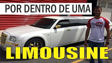 O que tem dentro de uma limousine?