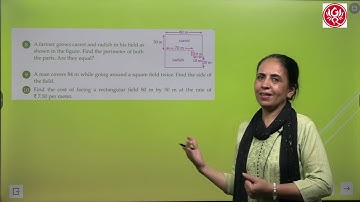 G Ram Books Revised Maths Wisdom Class 4 Chapter 13 Perimeter And Area Of Rectliners Figures