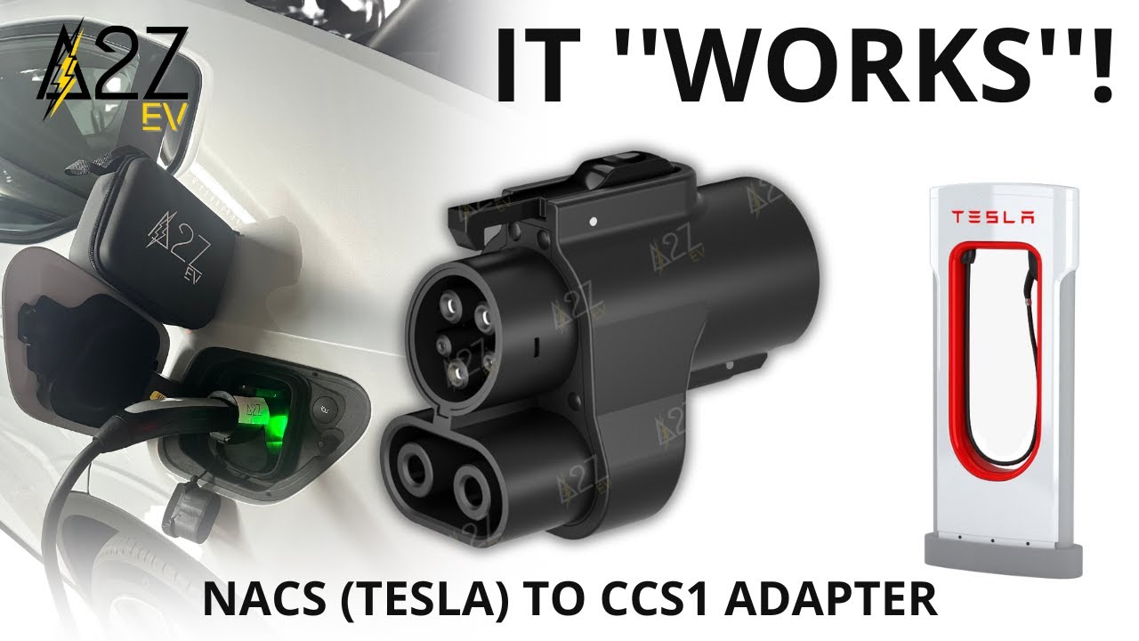 TESTING the A2Z NACS (TESLA) to CCS1 Adapter - EXCLUSIVE Review of the