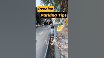 How to Park by the Roadside Without Hitting the Curb #automobile #cardrivingtips #shorts