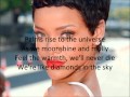 Rihanna Ft Pitbull Diamonds Remix Lyric 