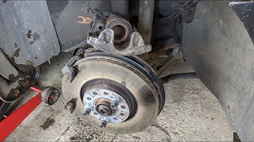 HS36 VW Passat B5 2004 front brake calliper change