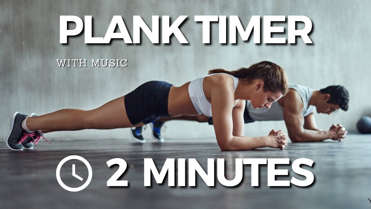 Plank Timer 2 minutes | Plank timer with music - YouTube