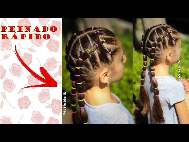 26 peinados para niñas fáciles, bonitos y rápidos de hacer