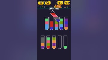Water Sort Puzzle - level 1020