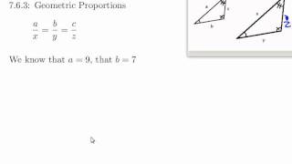 7.6.3: Geometric Proportions