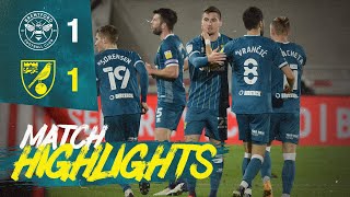 HIGHLIGHTS | Brentford 1-1 Norwich City
