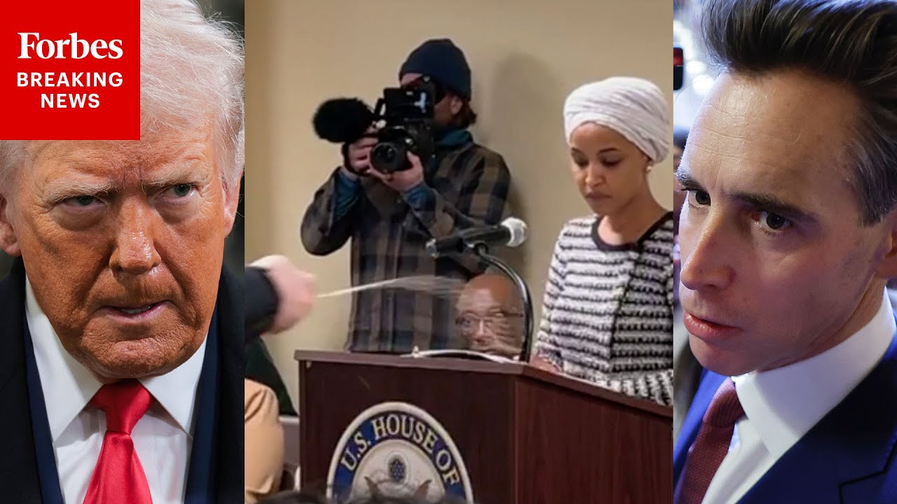 Josh Hawley Asked Point Blank About Trump Calling Attack On Ilhan Omar Staged