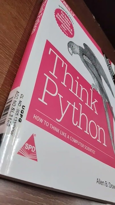 Think python textbook for python #bestseller #python #pythonprogramming ...