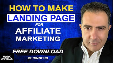 How To Make A Landing Page For Affiliate Marketing [Affiliate Marketing For Beginners]
