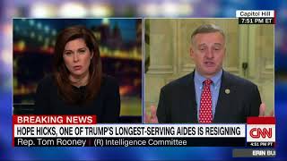 Tom Rooney Talks to Erin Burnett about Russia Investigation (2/28/2018) Wealth