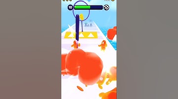 Blob run 3d gameplay walkthrough | new updates for Android, iOS mobile | all levels #shorts