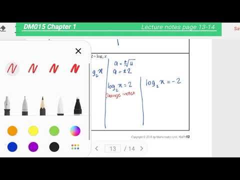 DM015 Chapter 1  Logarithms Part 3