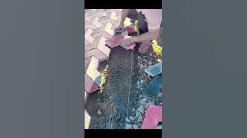 Watch These Tiles Fit Perfectly - Why Work Hard When Machines and tools Work Smart?