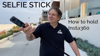 INSTA360: How to hold the INVISIBLE Selfie Stick screenshot 2