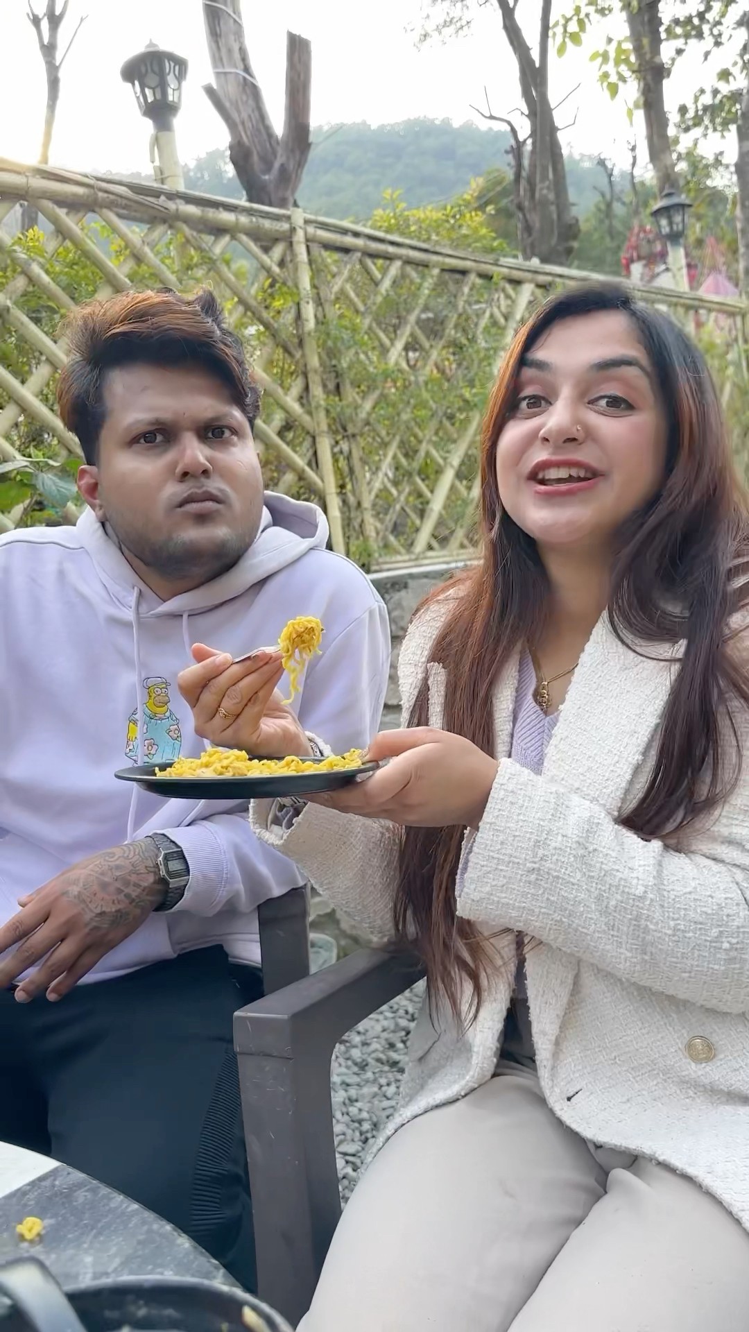 Chilly Potato vs Maggie ??  #shorts #trending #trendingshorts #viral