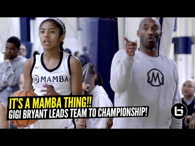 Gigi Bryant Teams up with Zach Randolph's Daughter Mackenly & Wins  Championship! 