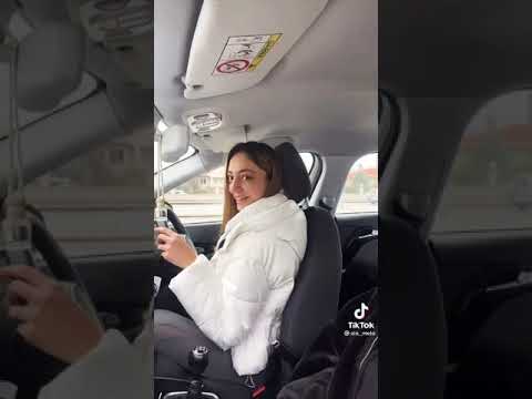 Ehliyeti aldığı ilk gün trafiğe çıkan kız