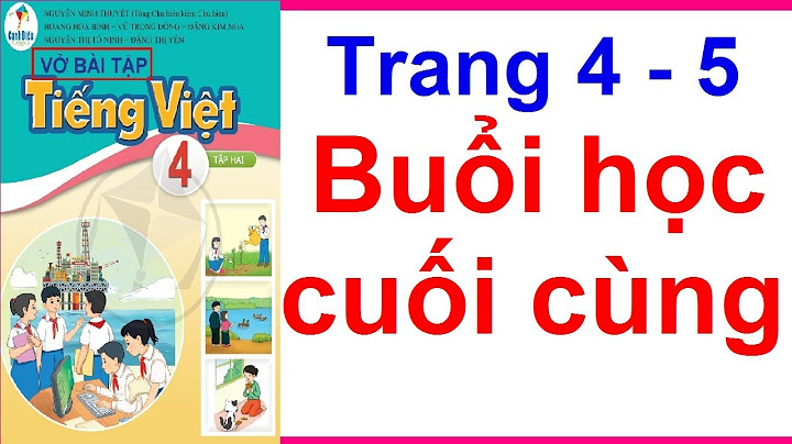 Vở bài tập tiếng việt 4 tập 2 trang 5 năm 2024