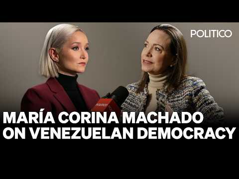 Mar&iacute;a Corina Machado, one month after Maduro&rsquo;s capture | The Conversation

Venezuelan opposition leader Mar&iacute;a Corina Machado shared what her vision is for a democratic Venezuela with POLITICO&rsquo;s Dasha Burns on &ldquo;The Conversation,&rdquo; exactly one month after the United States captured Venezuela&rsquo;s authoritarian leader Nicol&aacute;s Maduro and his wife.

-----------------------------------------   

Subscribe to our channel!

#Mar&iacute;a #Corina #Machado #one #month