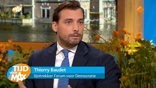 Zeldzaam op tv: openhartig interview met Thierry Baudet over zijn familie en de aanval in Gent