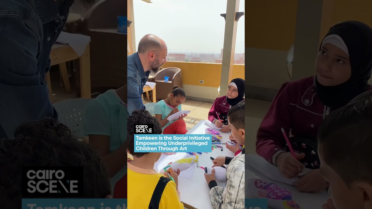 Inside Tamkeen’s Workshops: The Initiative Empowering Children With Art
