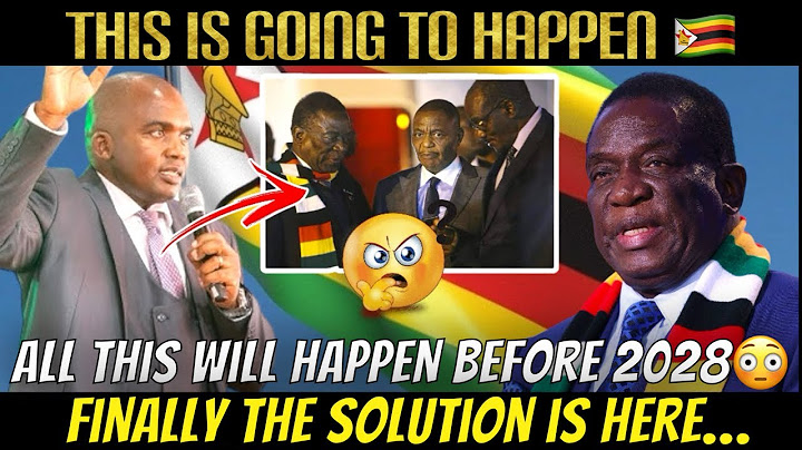 Breaking‼️Dr Ian Ndlovu LATEST Zimbabwe Prophecy..This Will Happen..Don’t Wait For 2028..