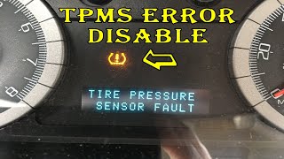 Disable Tire Pressure Monitoring Sensor TPMS Error 20082012 Ford Escape for $17