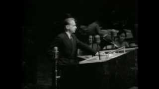 Dag Hammarskjöld's inaugural speech on 10 April 1953
