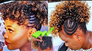 Mohawk with ghanian weaving|Kenyan Style|@JOYCEARTZ