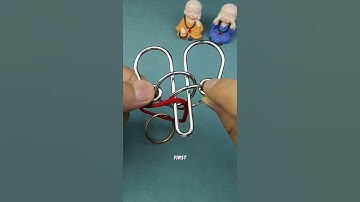 The key to removing the red string lies in how you think about the problem#puzzle#iq#iqtest