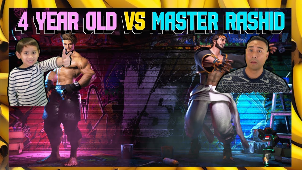 Master Rashid ***Master Rashid PERFECTS 4-year-old four times LOL!*** Street Fighter ...