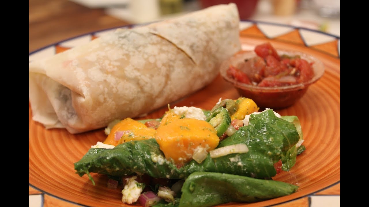 Summer Vegetable Burrito