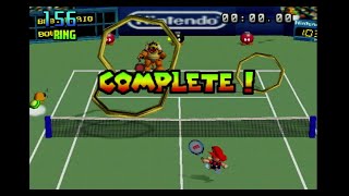 Mario Tennis Time Mode Baby Mario 156 Rings
