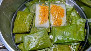 Bánh Nậm Huế - Bánh gối, bánh nậm tôm thịt chỉ cần 1 lá chuối có ngay món bánh ngon